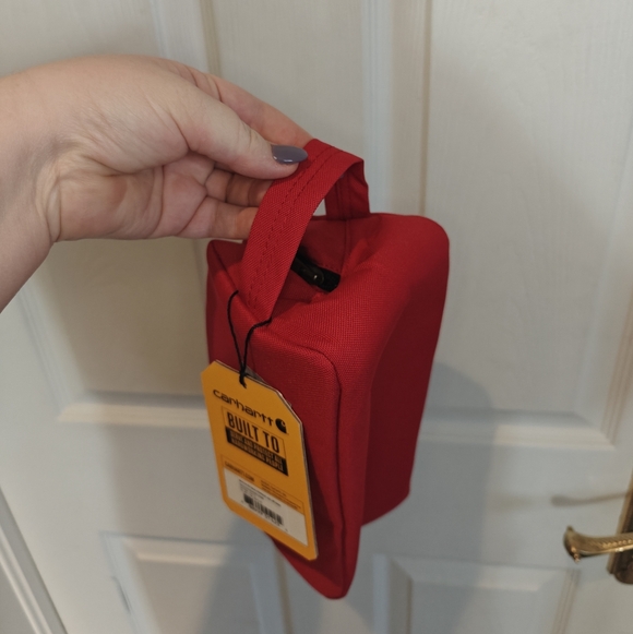 NWT CARHARTT Travel kit Toiletries Bag Cosmetic Bag - Picture 5 of 5